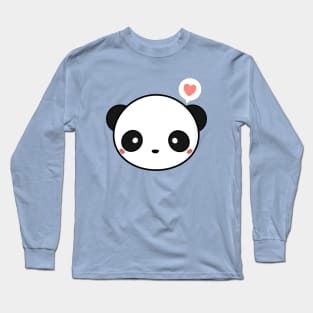 Kawaii Cute Panda Long Sleeve T-Shirt